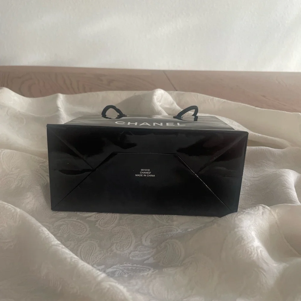 Chanel Small Black Gift Bag